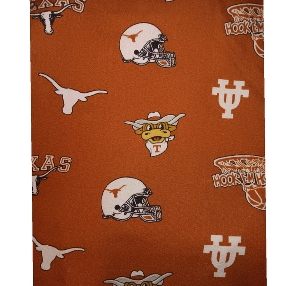 Texas Longhorns Scrub Top by Scrub Dudz - Picture 3 of 4